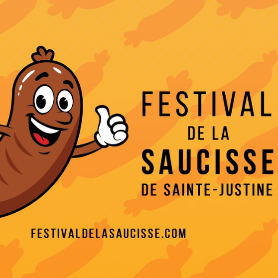 Festival de la Saucisse de Ste-Justine le 7 et 8 août 2026