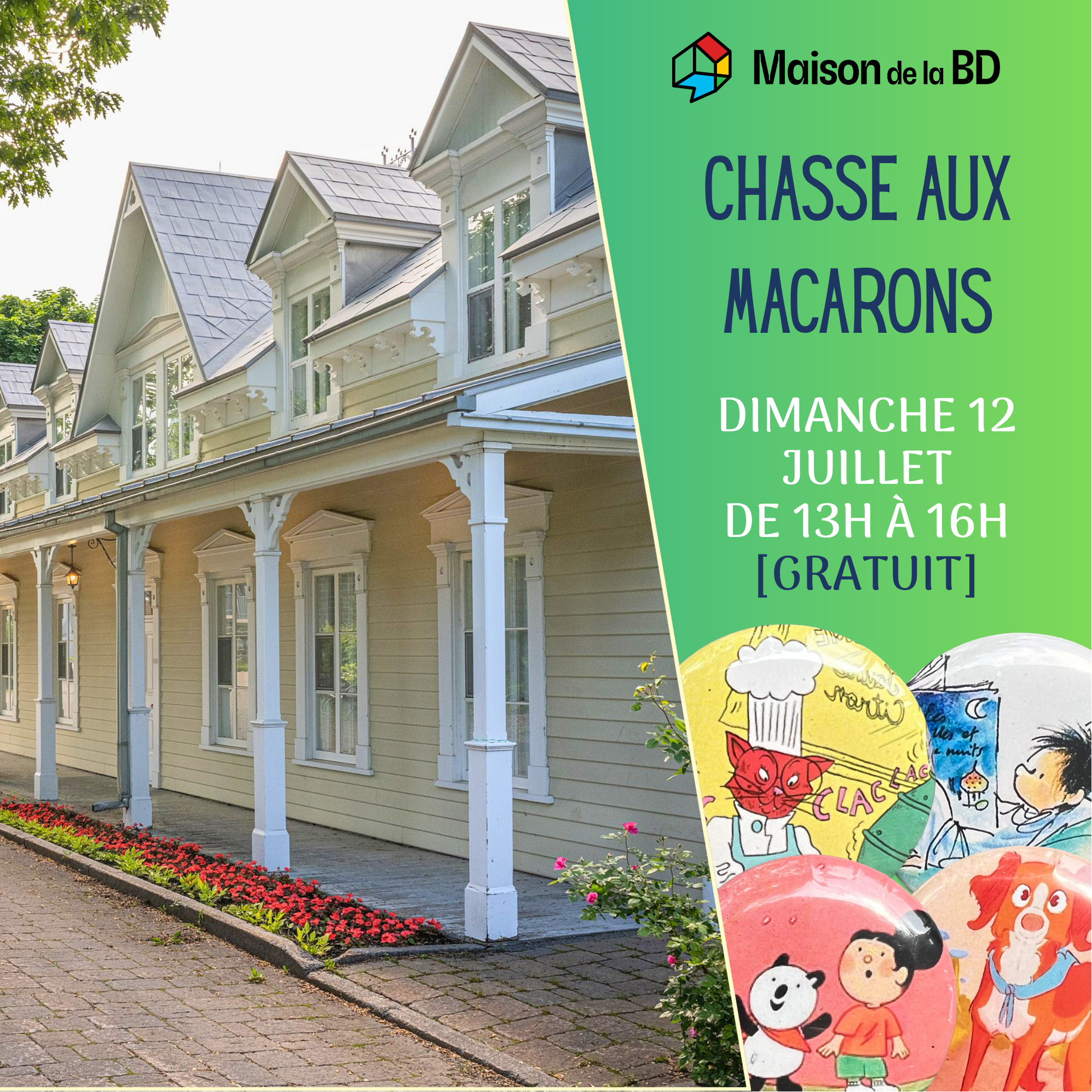 Chasse aux macarons