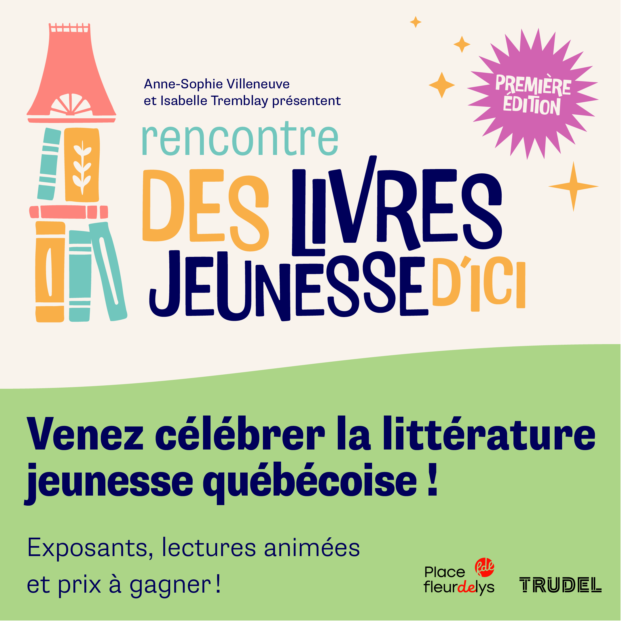Rencontre des livres jeunesse d'ici