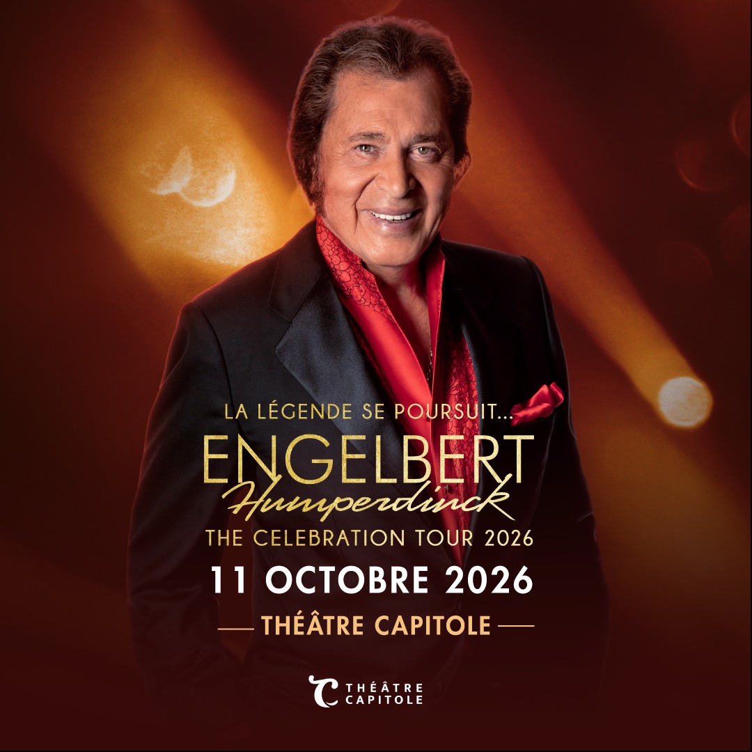 Engelbert Humperdinck transporte The Celebration Tour à Qc