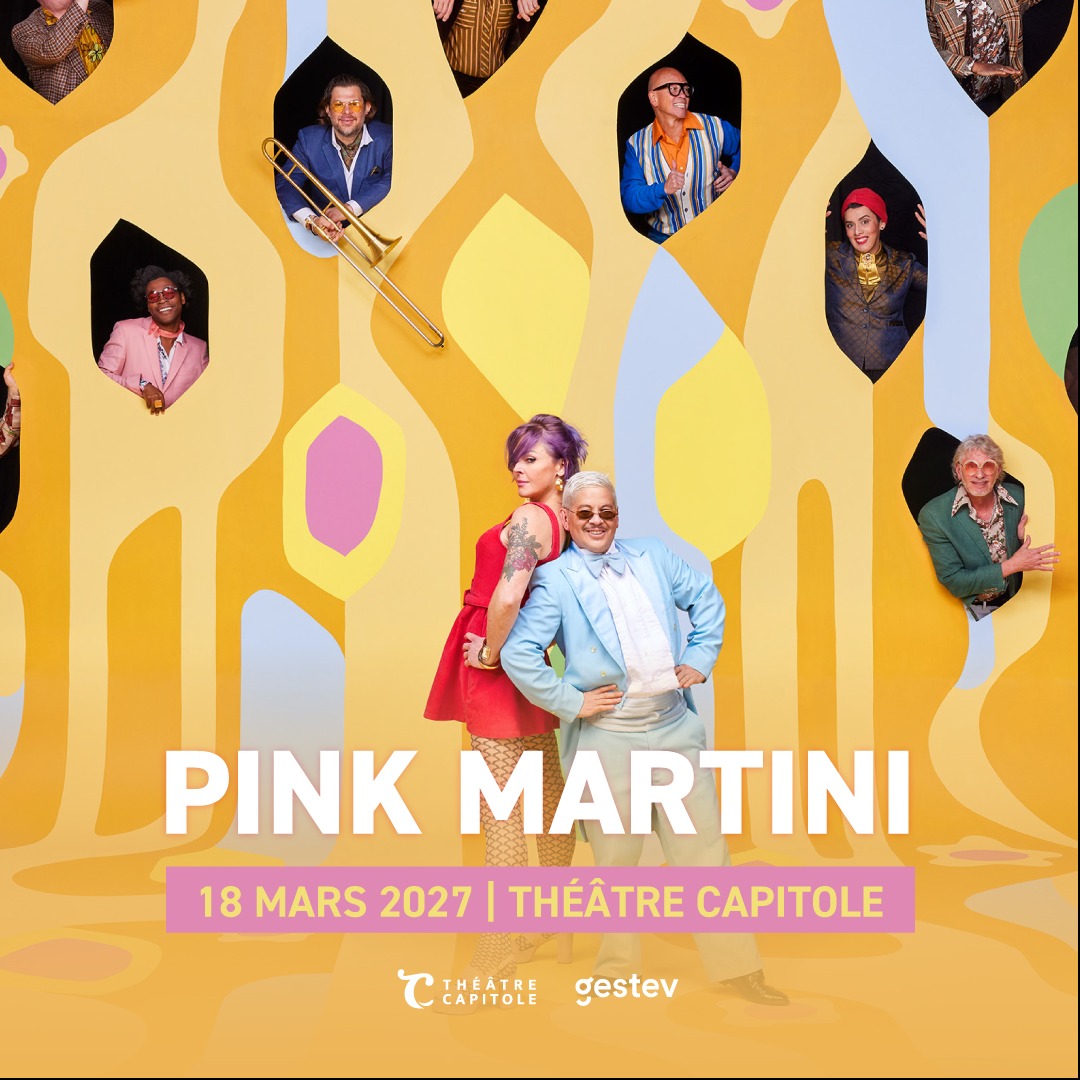 Pink Martini au Théâtre Capitole