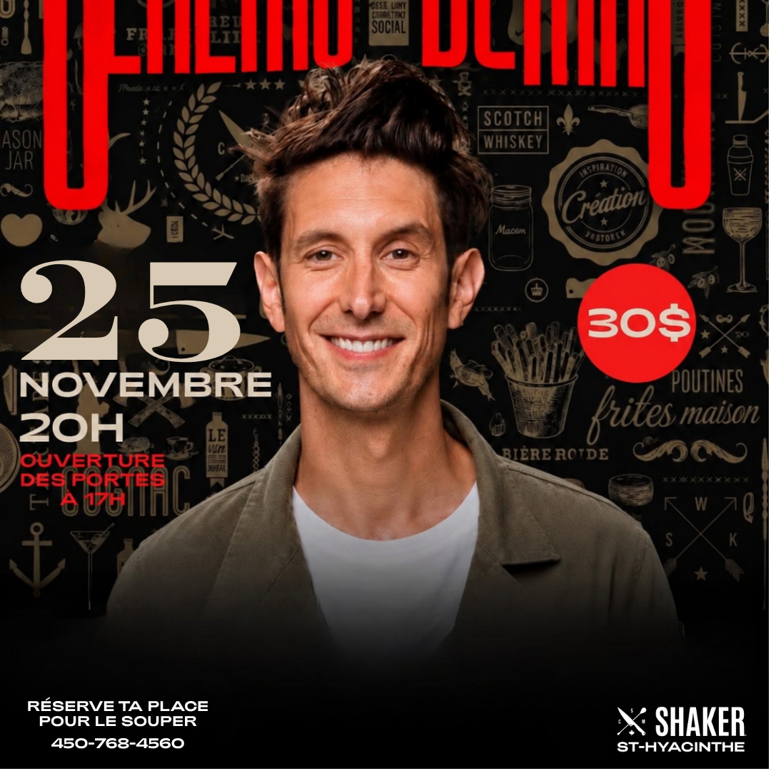 Jérémy Demay en rodage au Shaker de St-Hyacinthe