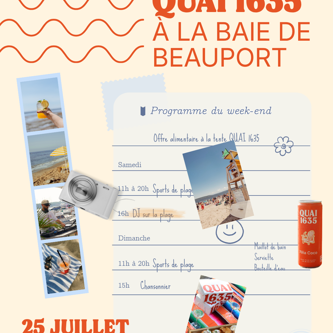 QUAI 1635 X Baie de Beauport