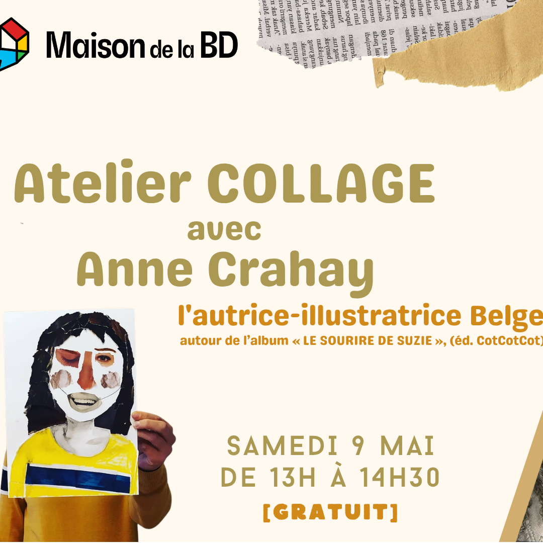 Atelier collage avec Anne Crahay