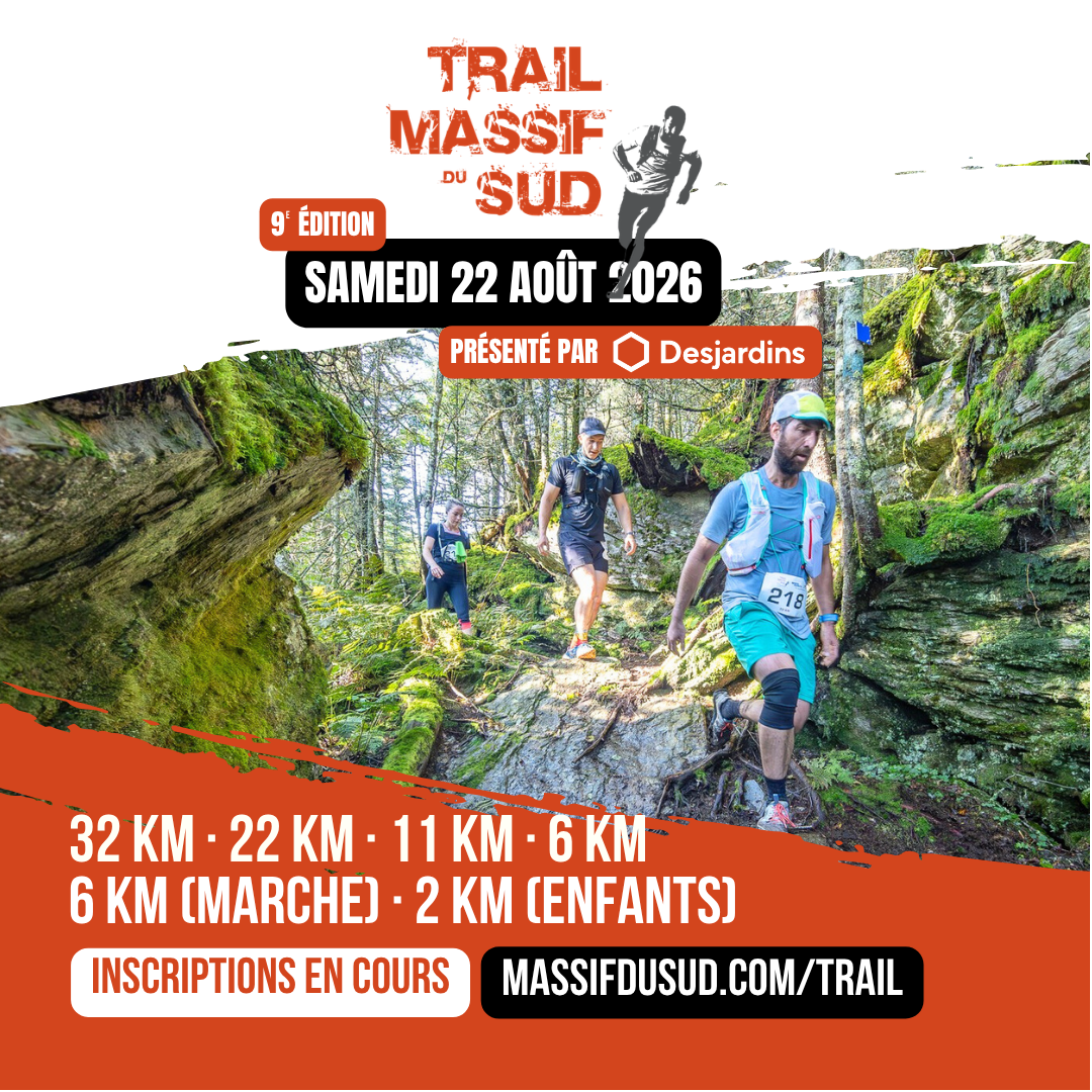 Trail du Massif du Sud 2026 - 9e édition