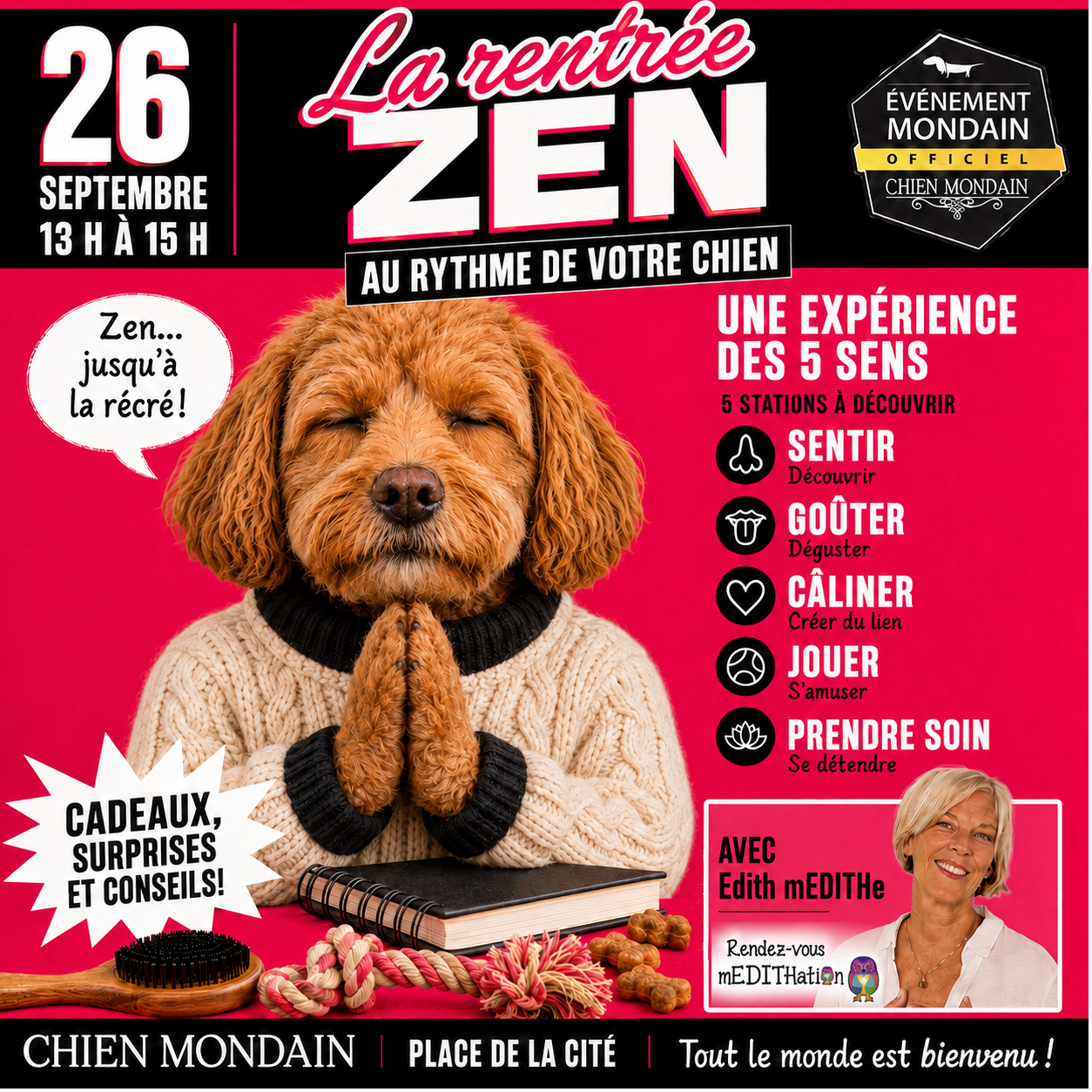 La rentrée zen avec Pitou