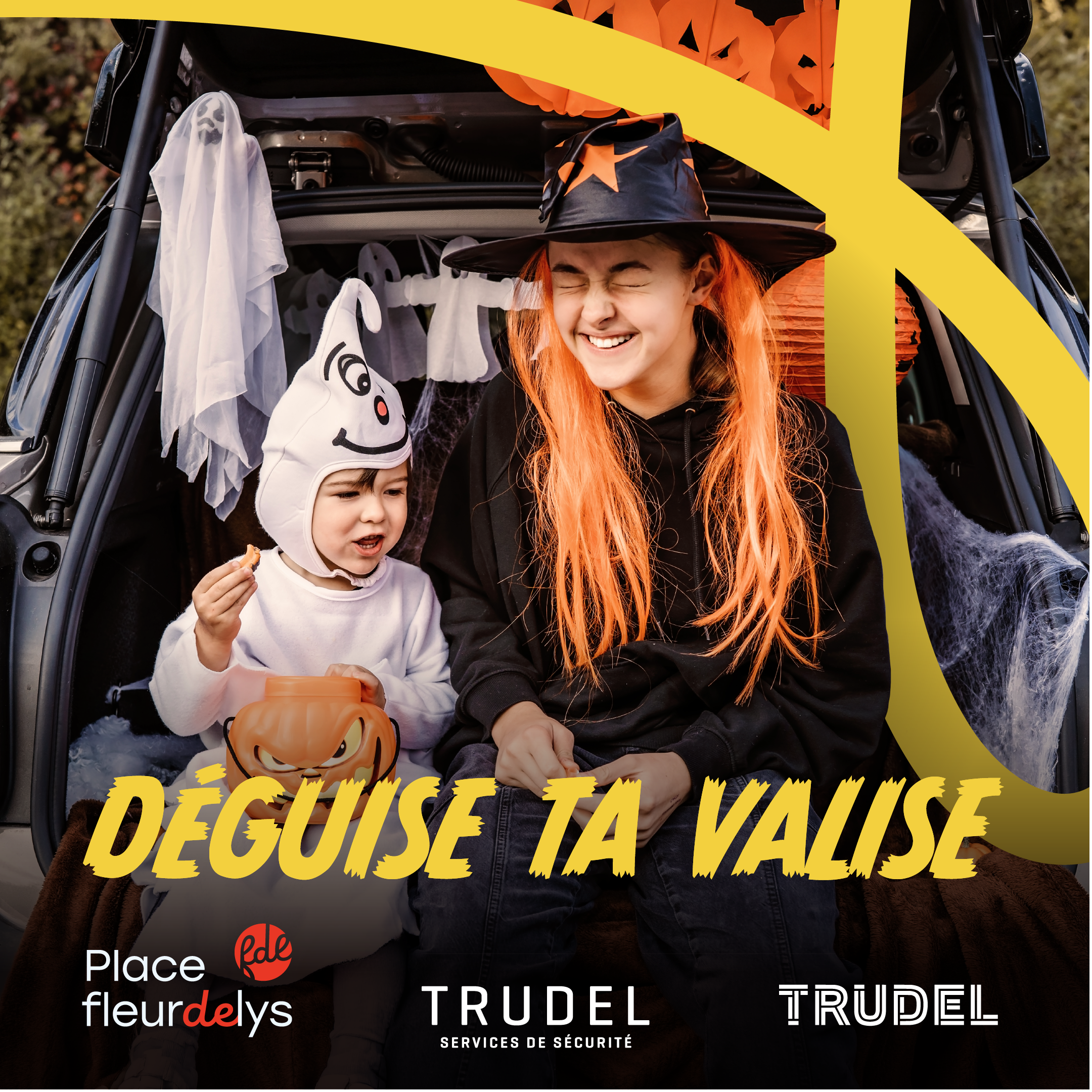 La pré-récolte d'Halloween à FDL | Déguise ta valise!