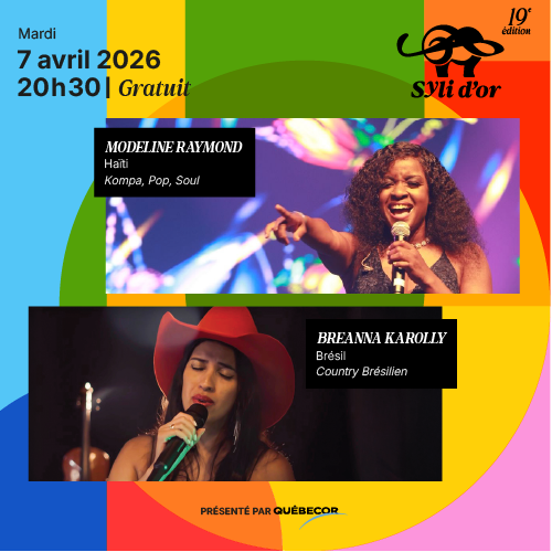 Syli d'Or 2026 - Modeline Raymond (MORAY) et Breanna Karolly