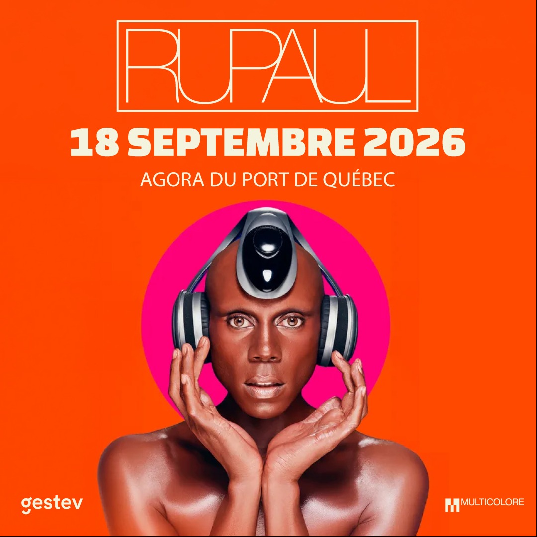 RUPAUL à l'Agora du Port de Québec