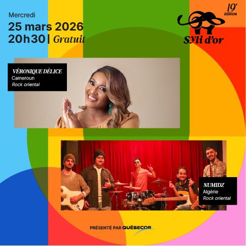 Syli d'Or 2026 - Véronique Délice & Numidz