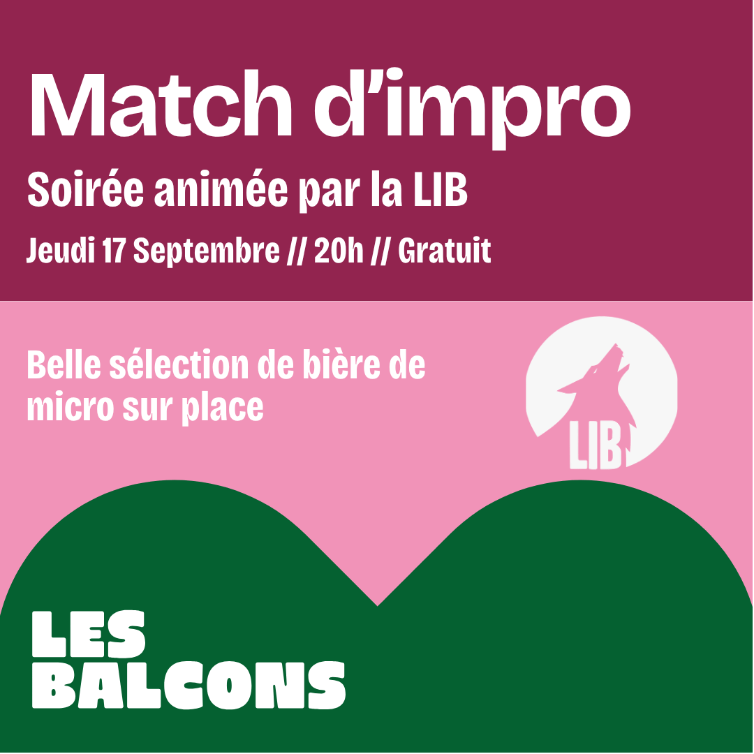 Improv Match at Les Balcons