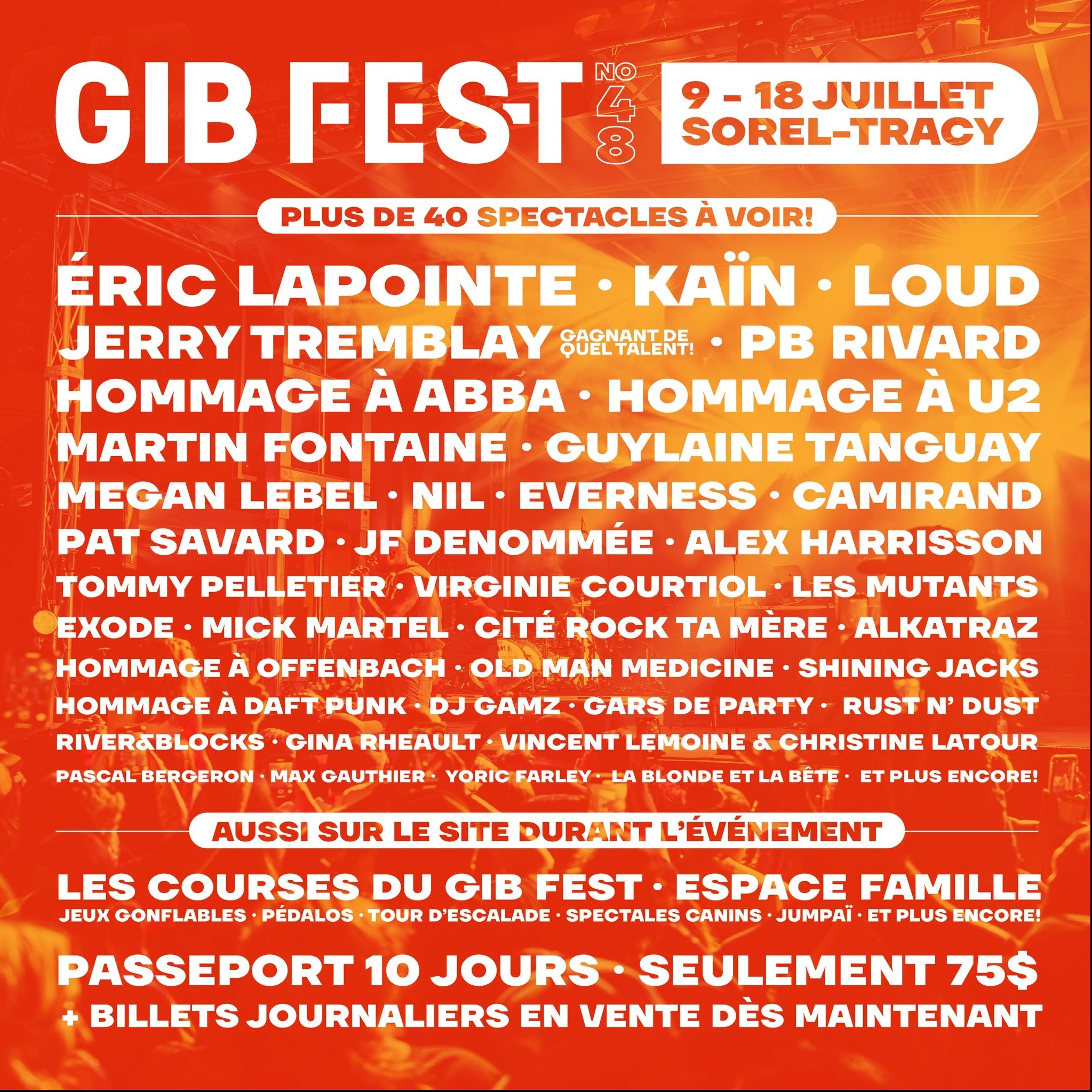 Édition 2026 du Gib Fest