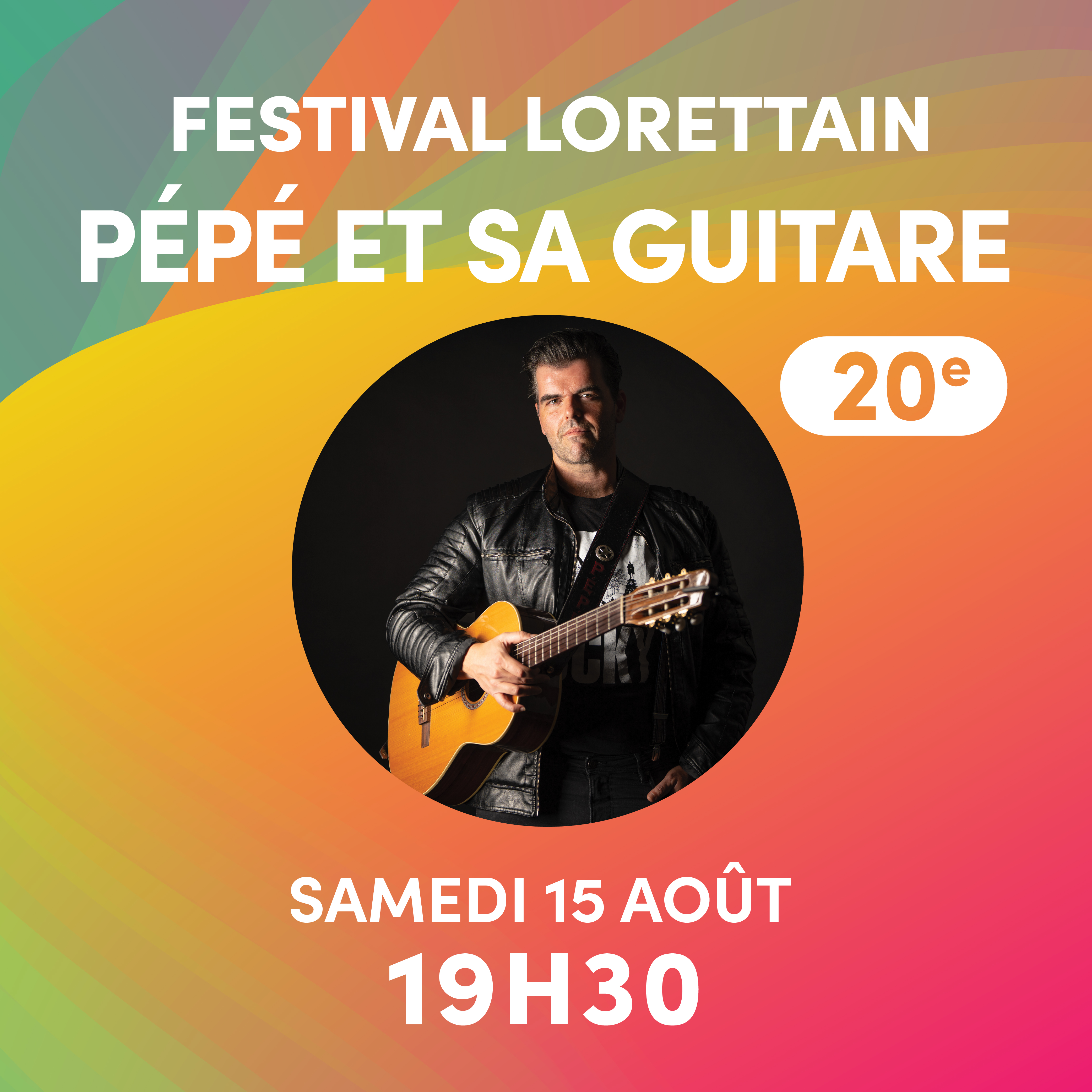 Pépé et sa guitare | Festival Lorettain | Gratuit