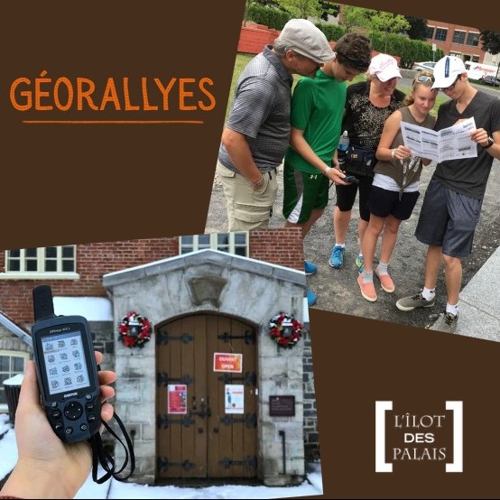 GéoRallyes avec GPS dans le Vieux Québec