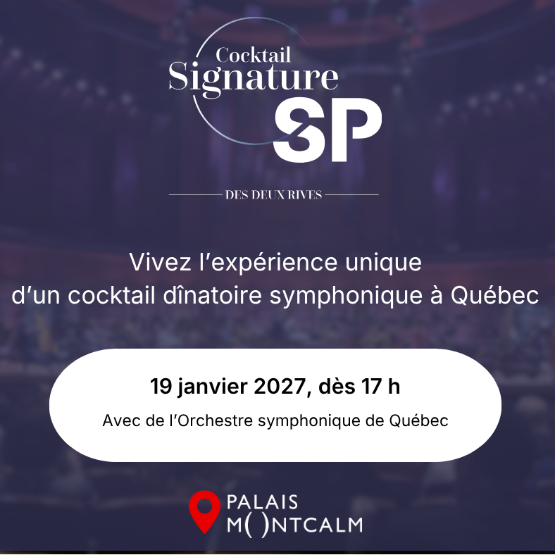 Cocktail Signature SP des Deux-rives