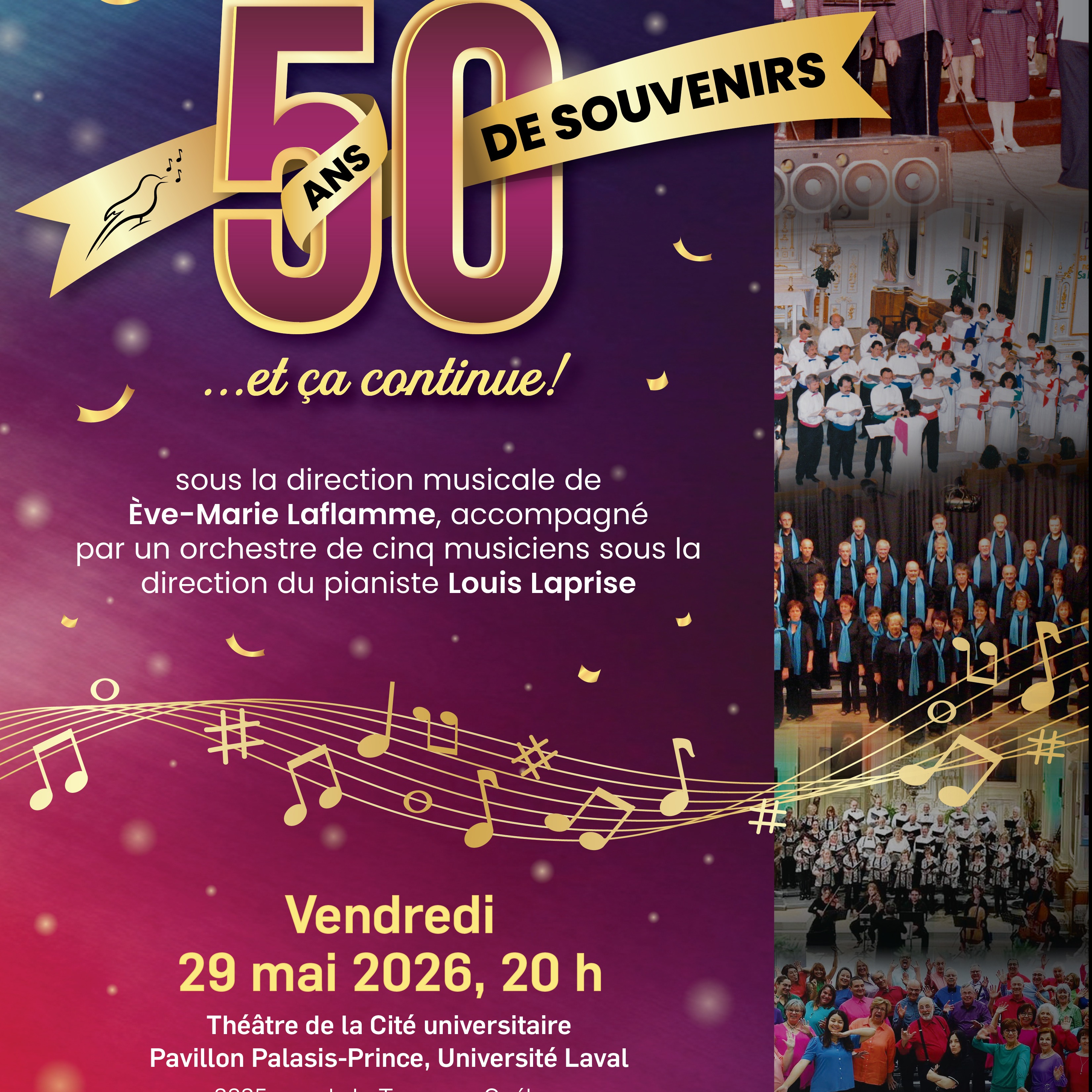 50 ans de souvenirs... et ça continue!