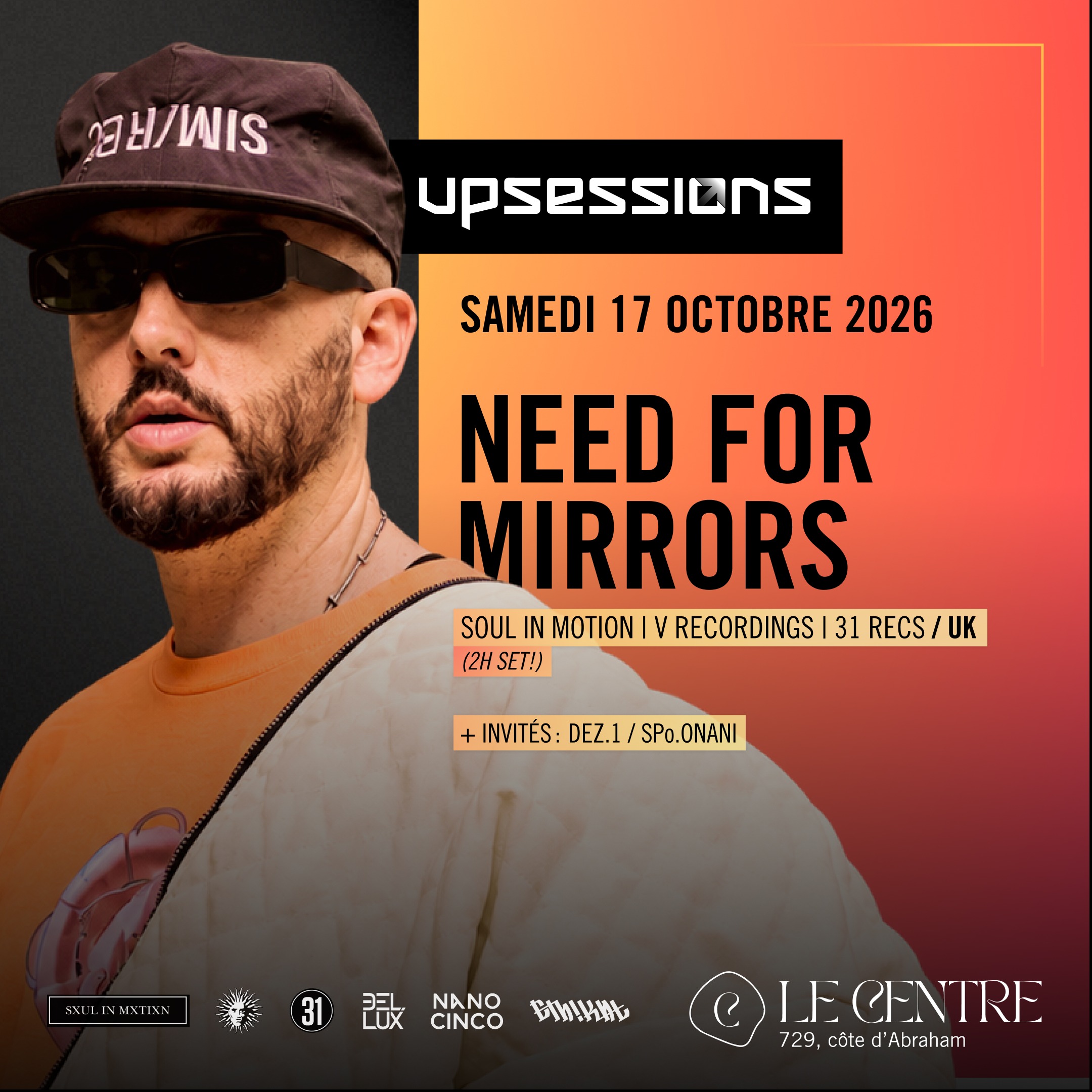 Upsessions - Need For Mirrors (UK | V Recordings)