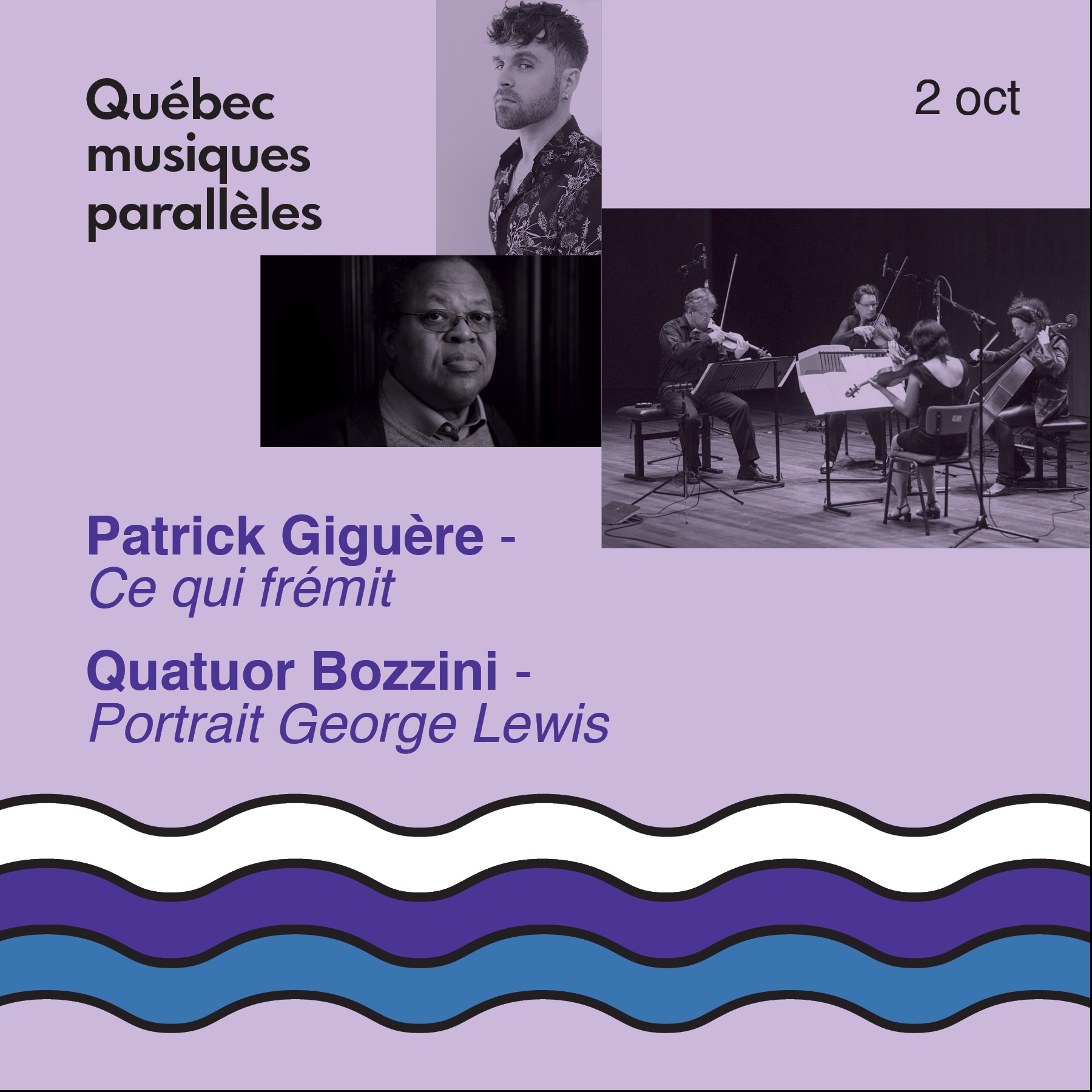 Patrick Giguère: Ce qui frémit / Quatuor Bozzini joue George