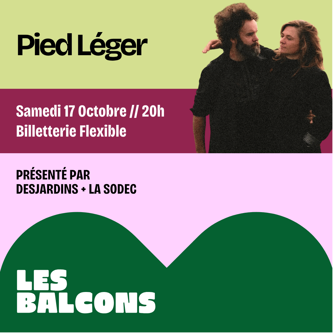 Pied Léger aux Balcons