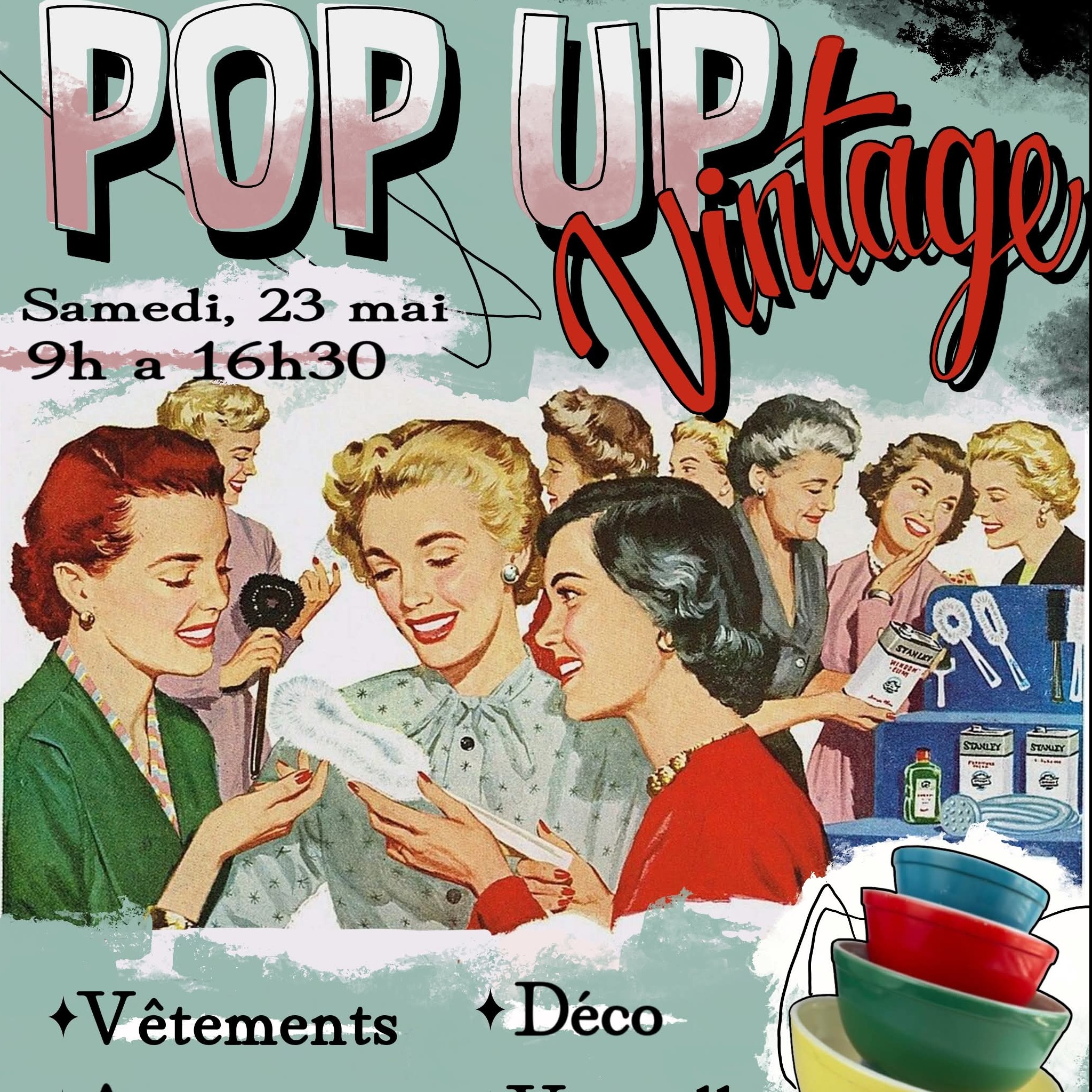 Pop up vintage St-Roch