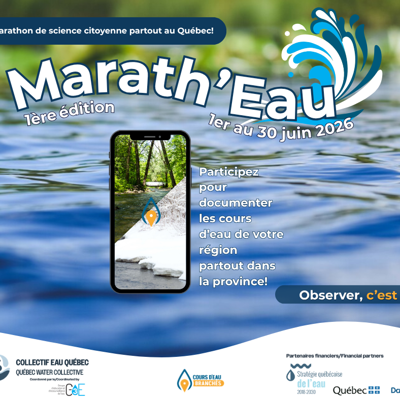 Marath'Eau : Le marathon de science participative au Québec
