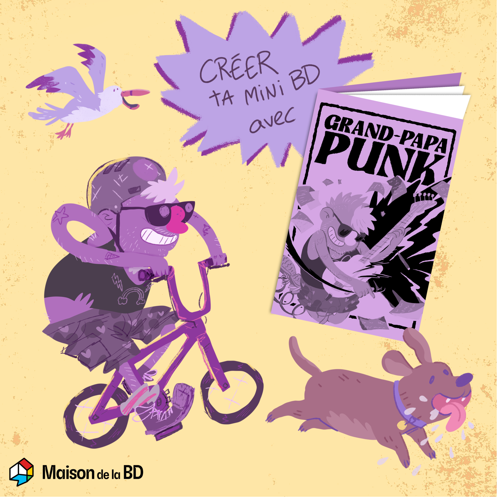 [ATELIER] Créer ta mini BD avec Grand-Papa Punk