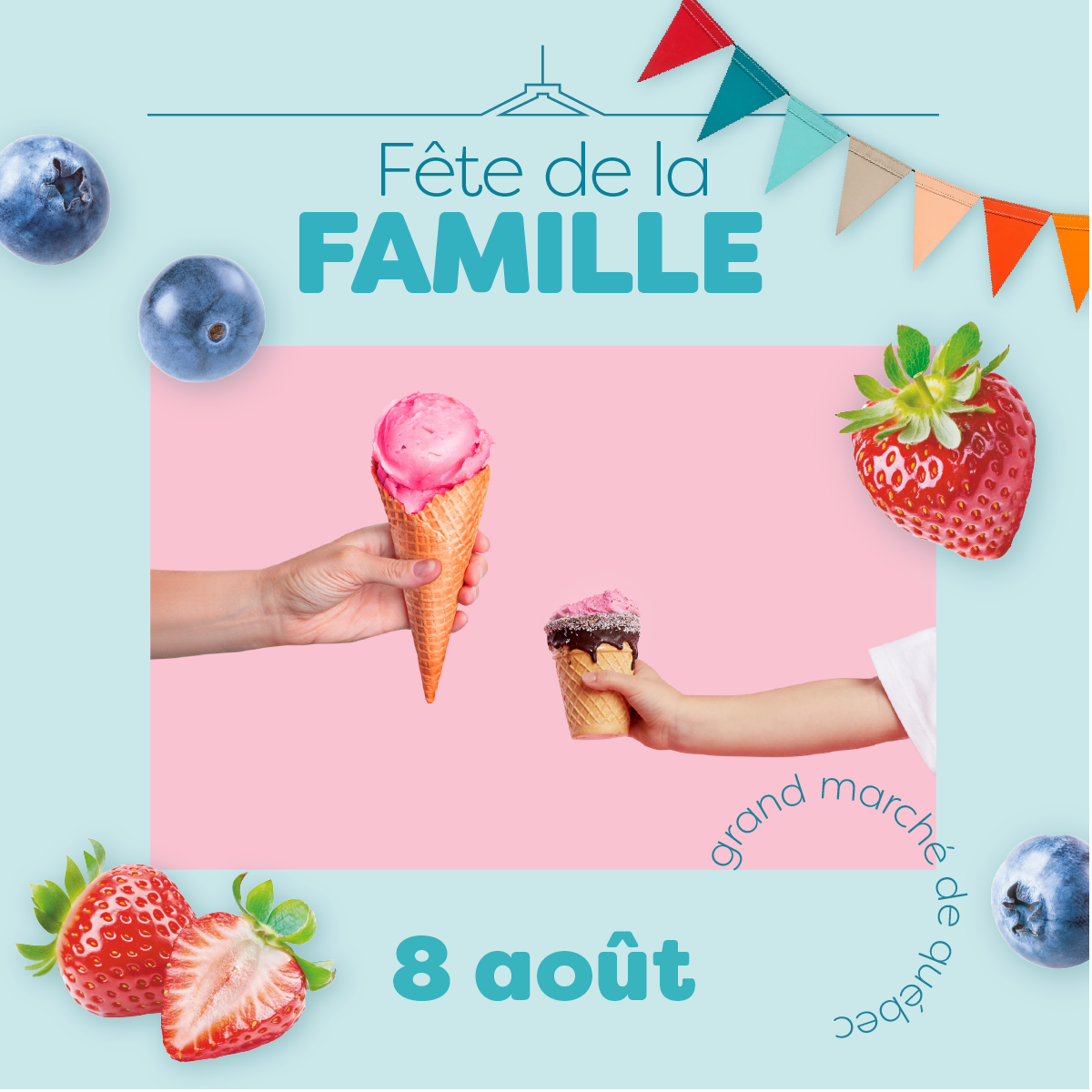 Fête de la famille au Grand Marché de Québec