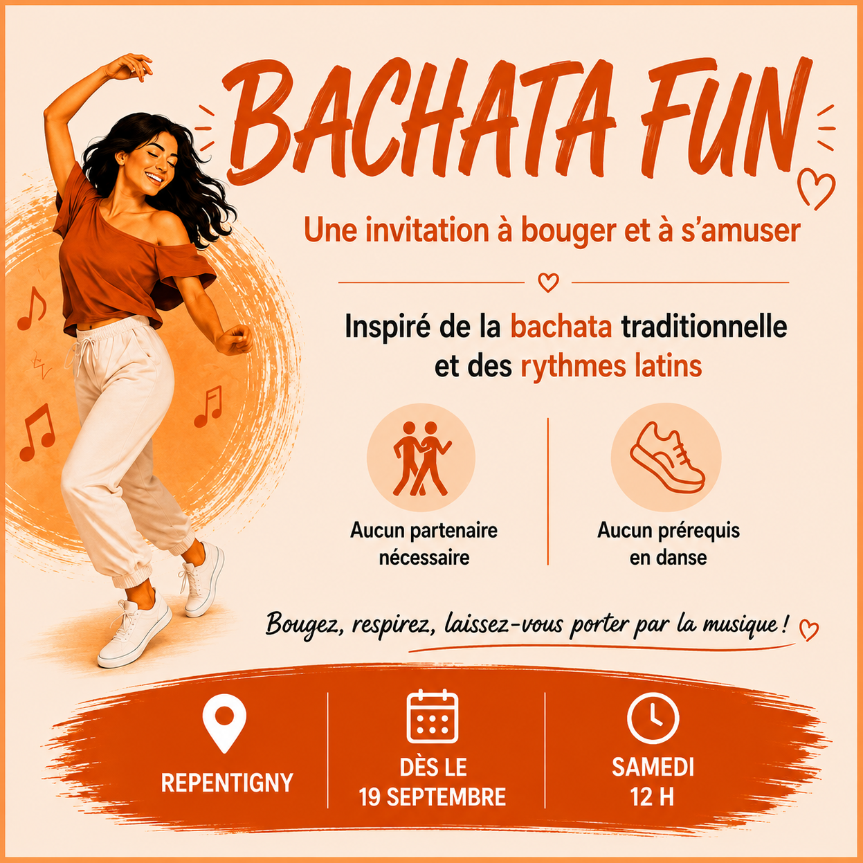 Découvrez Bachata Fun - 19 septembre 2026