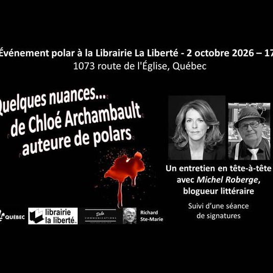 Quelques nuances... de Chloé Archambault auteure de polars