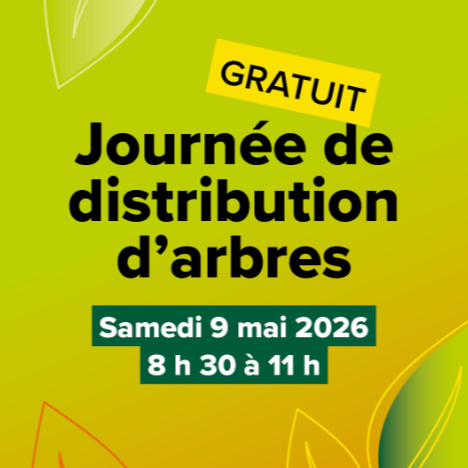 Journée de la distribution d'arbres