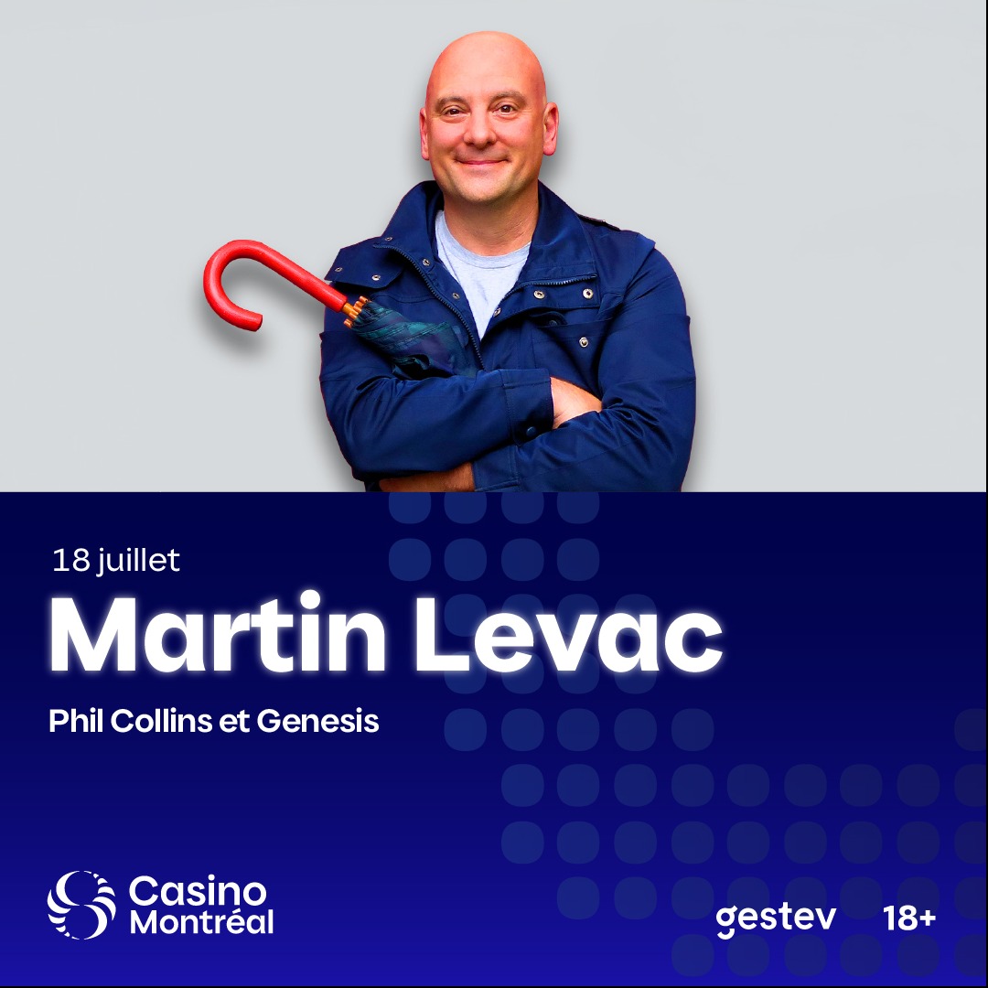 MARTIN LEVAC dans l'univers de Phil Collins & Genesis