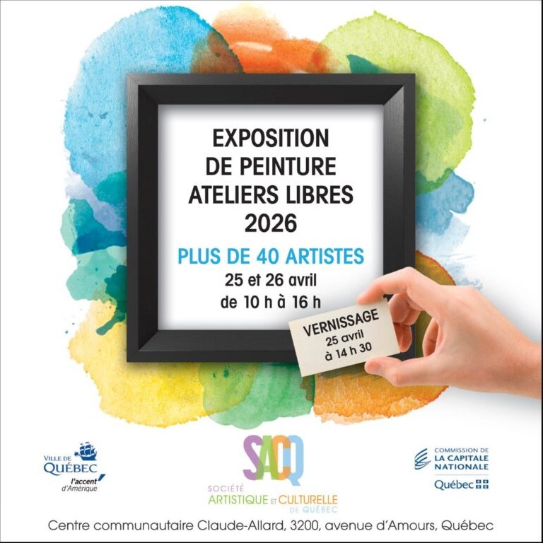 Exposition de peinture Ateliers libres SACQ