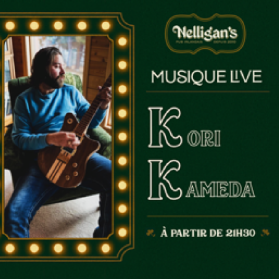 Kori Kameda. Musique Live. Pub Nelligan's