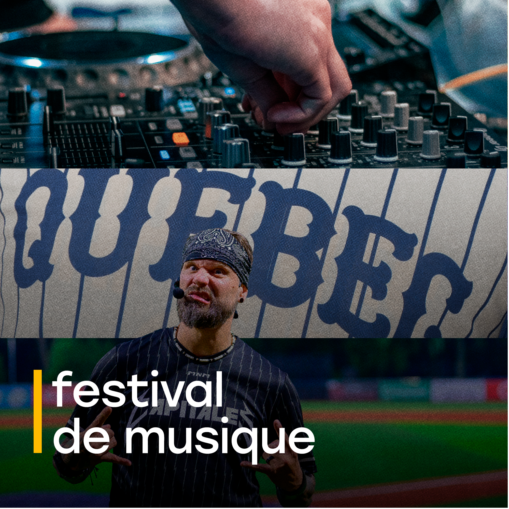 Festival de musique au Stade Canac