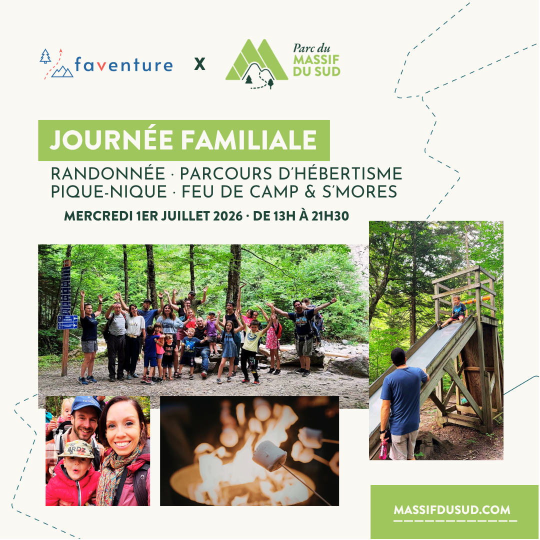 Journée familiale Faventure x Parc du Massif du Sud