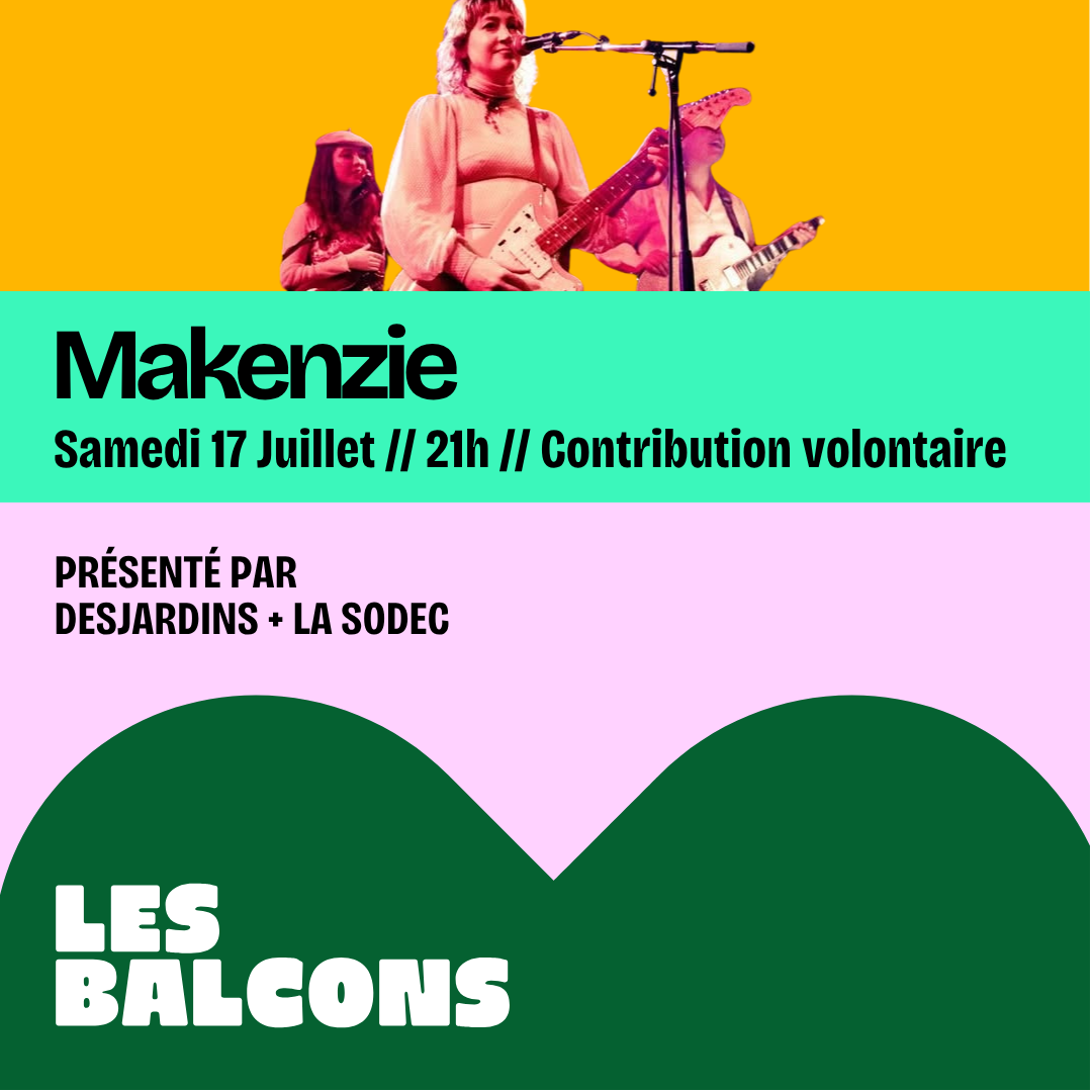 Makenzie at Les Balcons