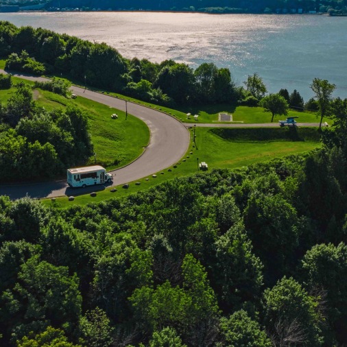 Visite des Plaines d'Abraham en autobus