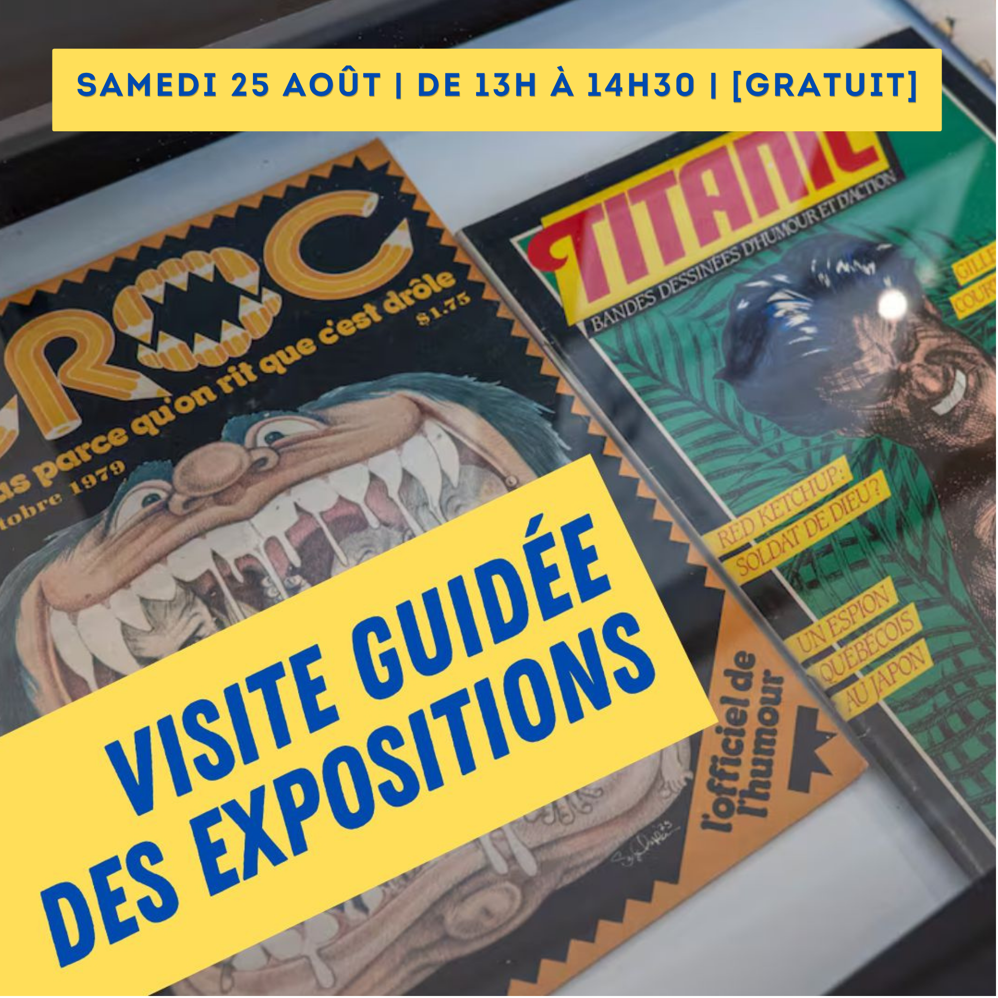 Visite guidée de la Maison de la BD !