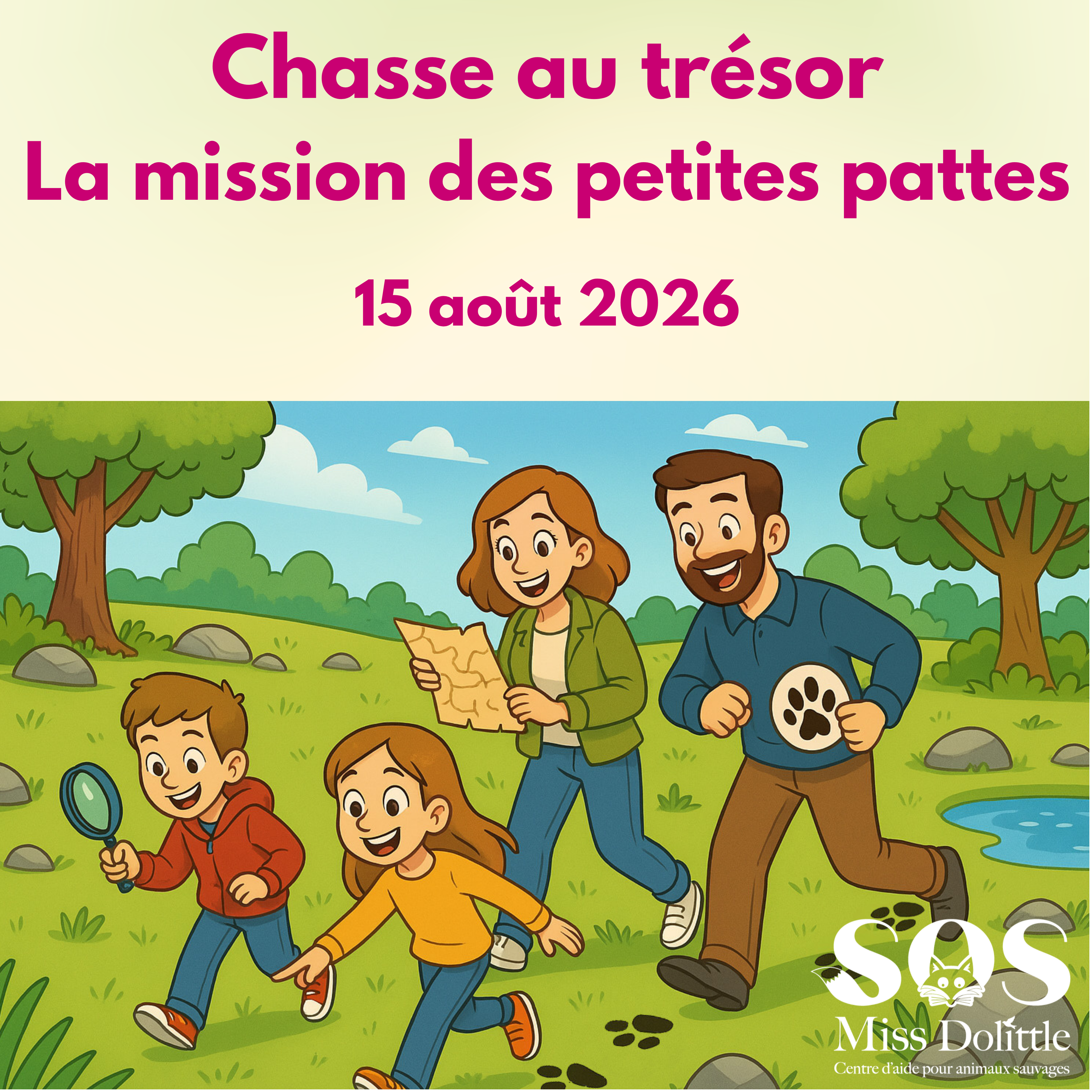 Chasse au trésor : La mission des petites pattes