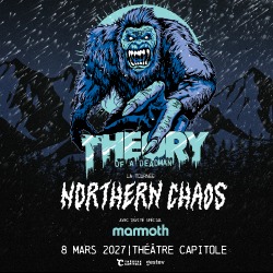 THEORY OF A DEAD MAN (avec MAMMOTH) au Théâtre Capitole