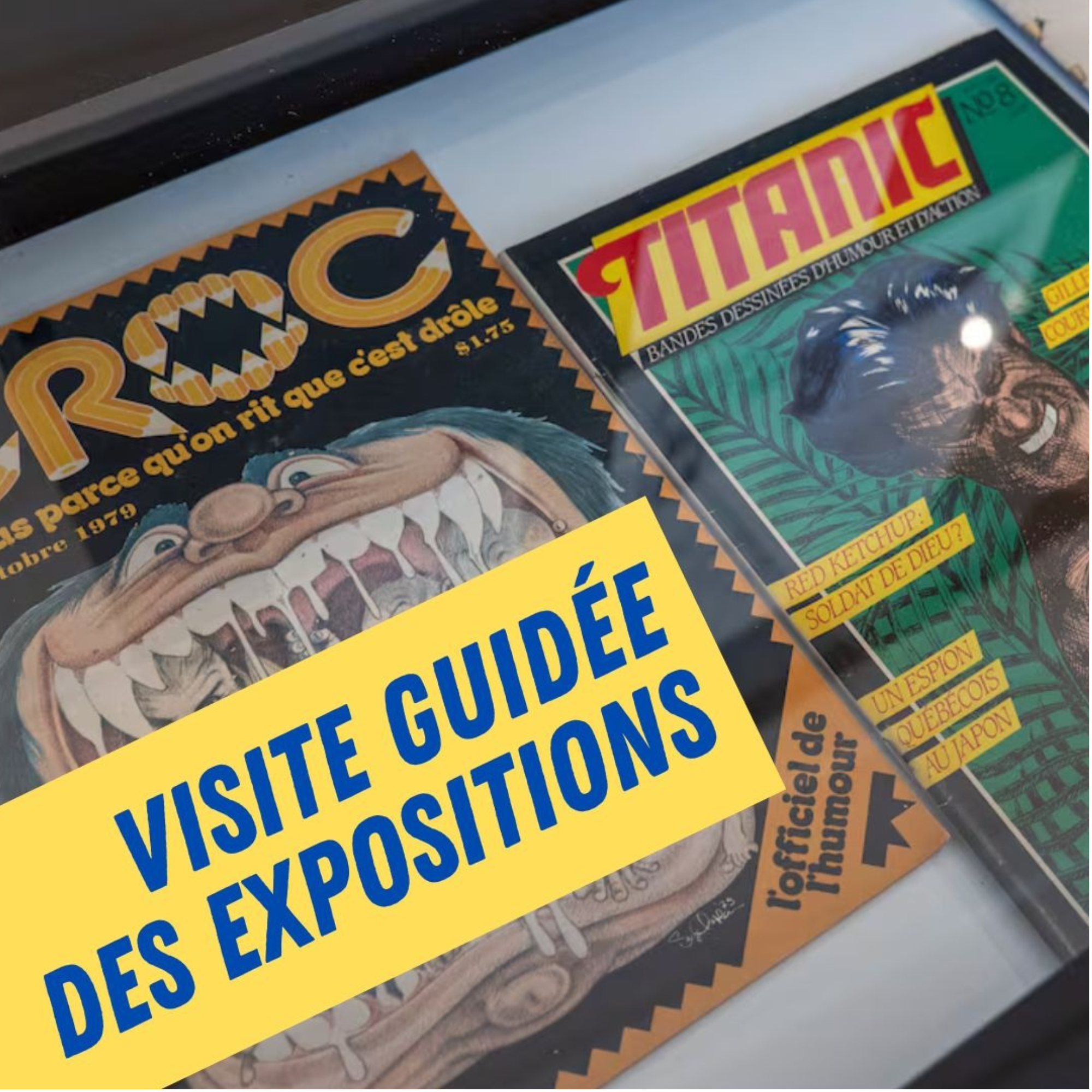 Visite guidée de la Maison de la BD !