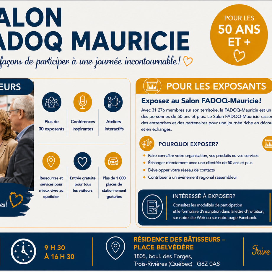 Salon FADOQ Mauricie