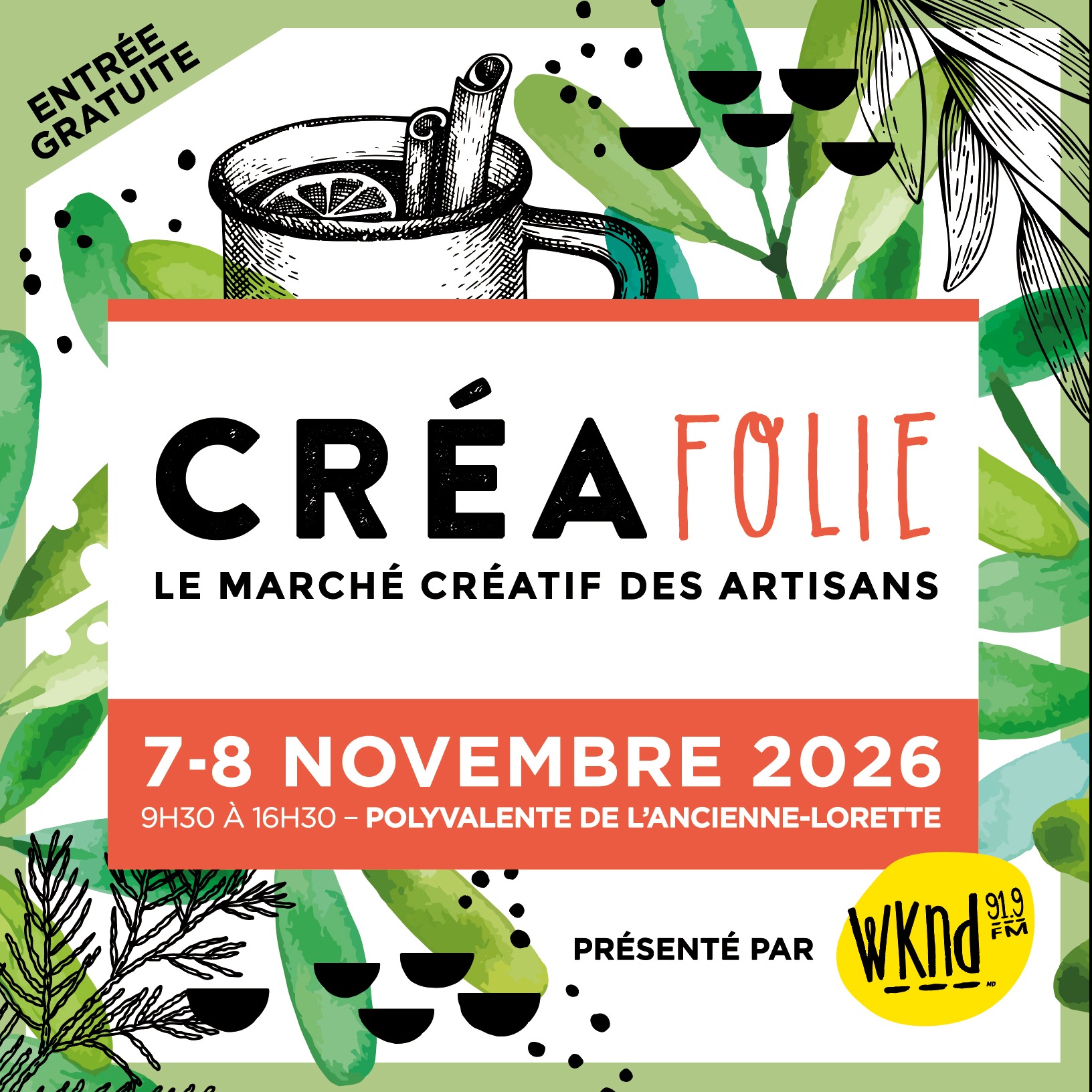 Marché Créafolie 2026