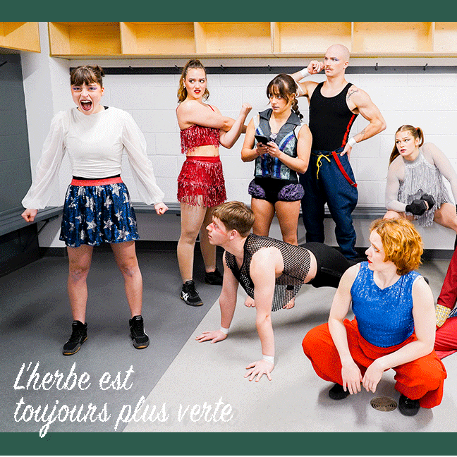 L'herbe est toujours plus verte - Éclat de cirque