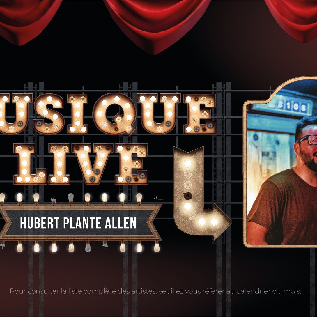 Hubert Plante. Musique live. Rock Classic