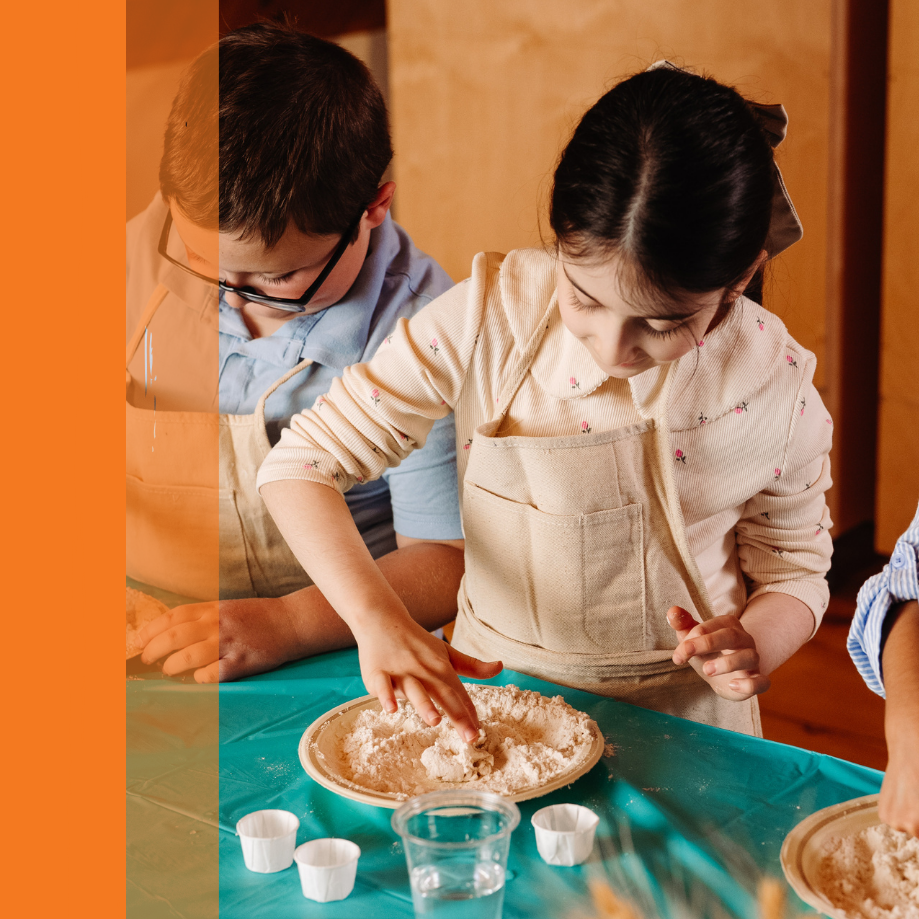 Atelier - Confection de pain à la cannelle