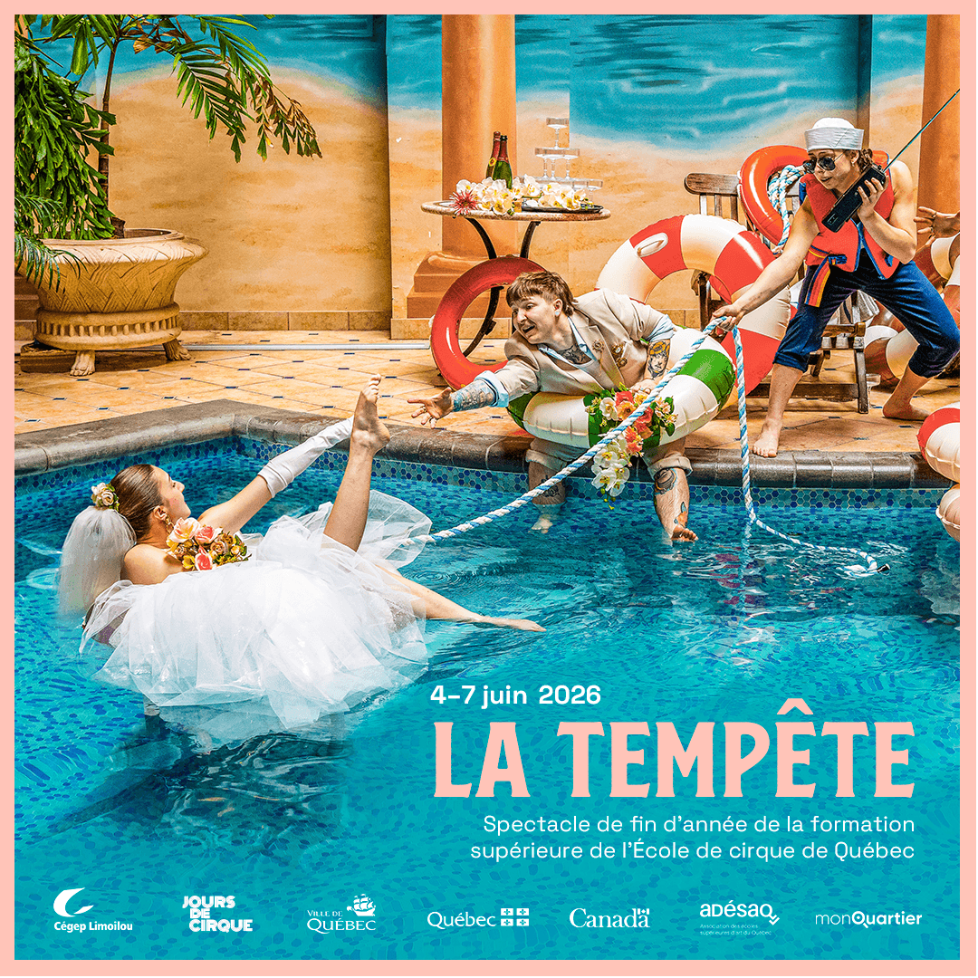 La tempête - Spectacle de fin d'année DEC Arts du cirque