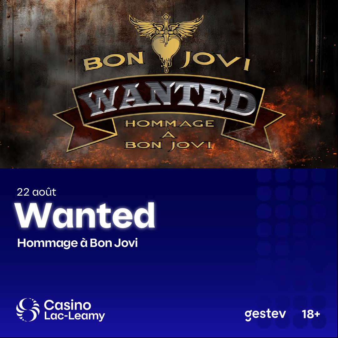 Wanted - Hommage à BON JOVI s'amène à Gatineau
