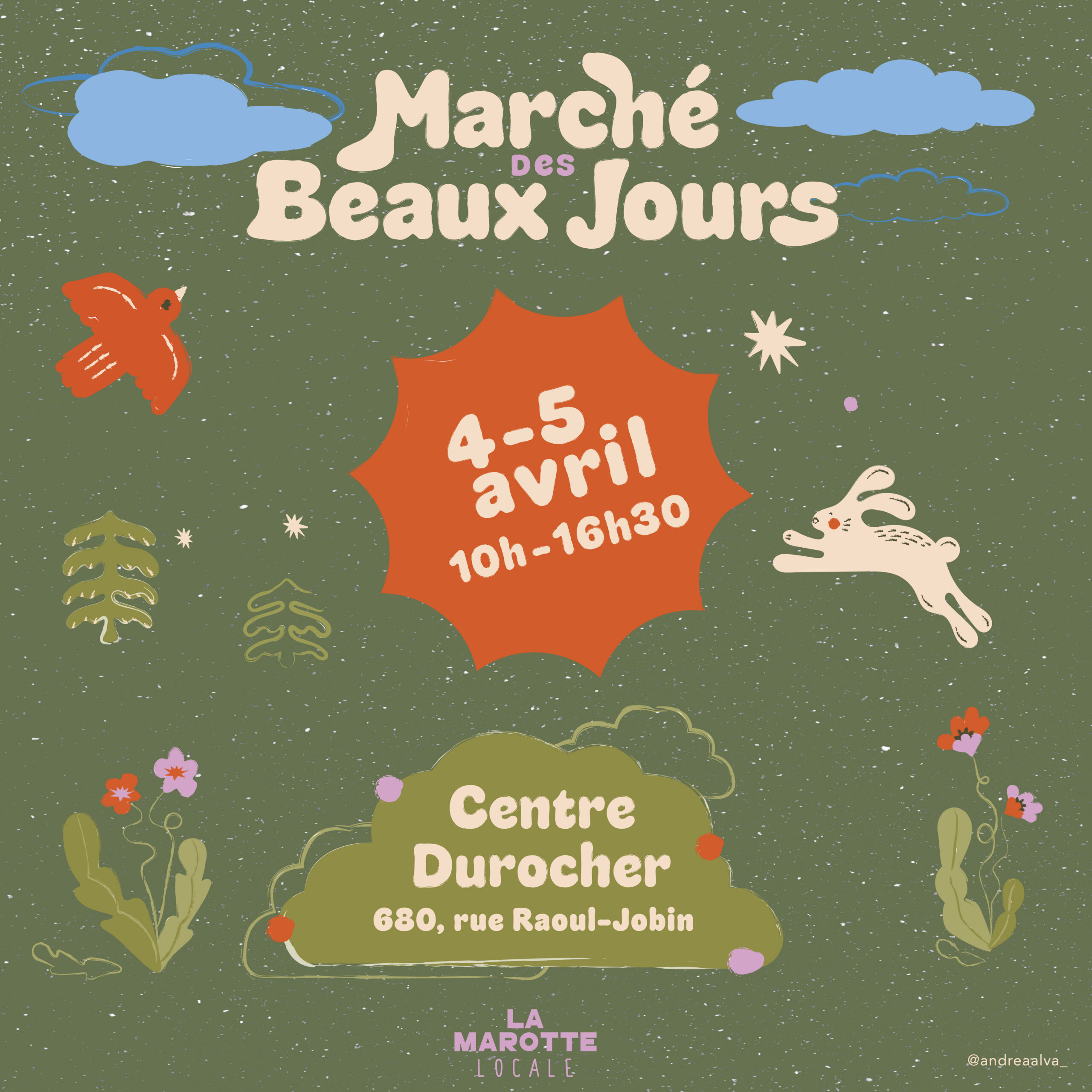 Le Marché des Beaux Jours – La Marotte Locale