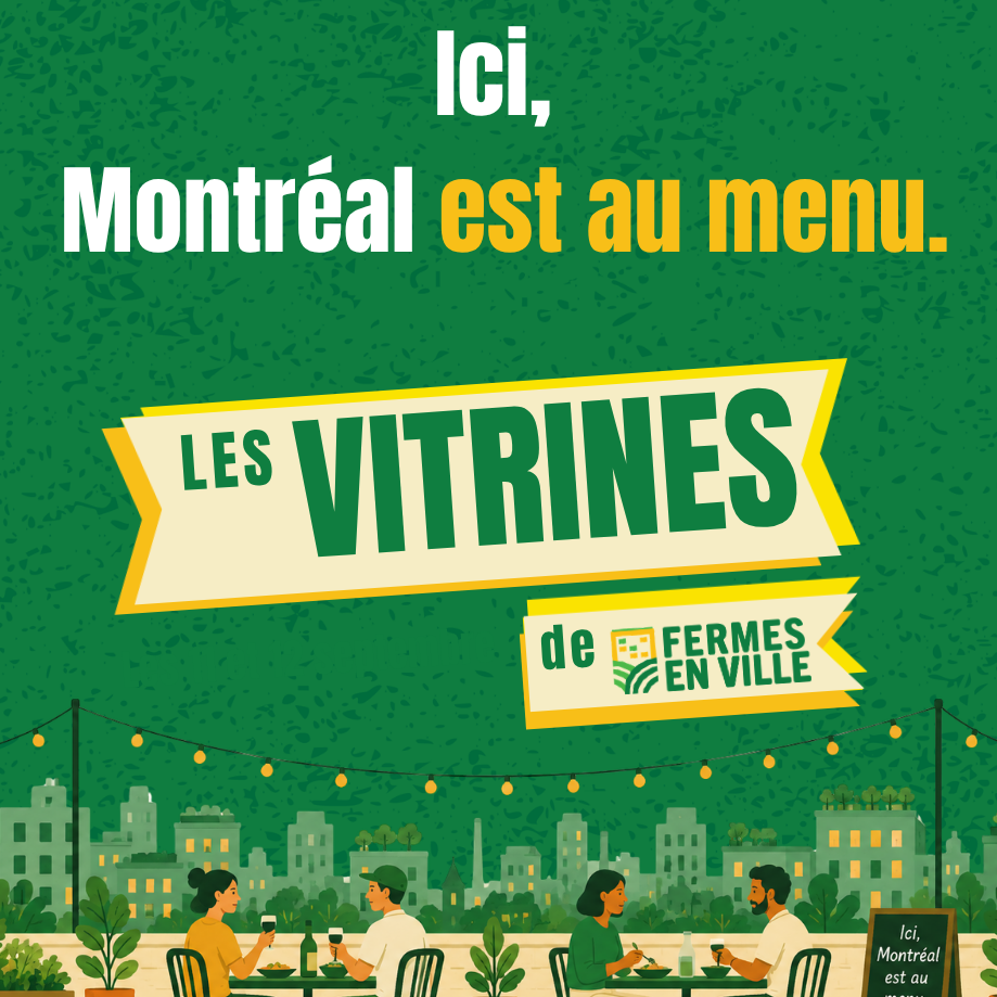 Vitrines de Fermes en Ville